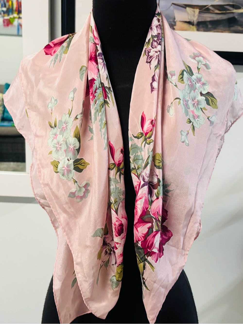 ❤️Vintage Club 7 Echo Kirei Scarf - Picture 3 of 7